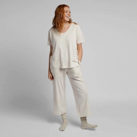 Parachute Other - Parachute Organic Cotton Pants 3X Pajamas Lounge NWT Bone Nordstrom Plus Size